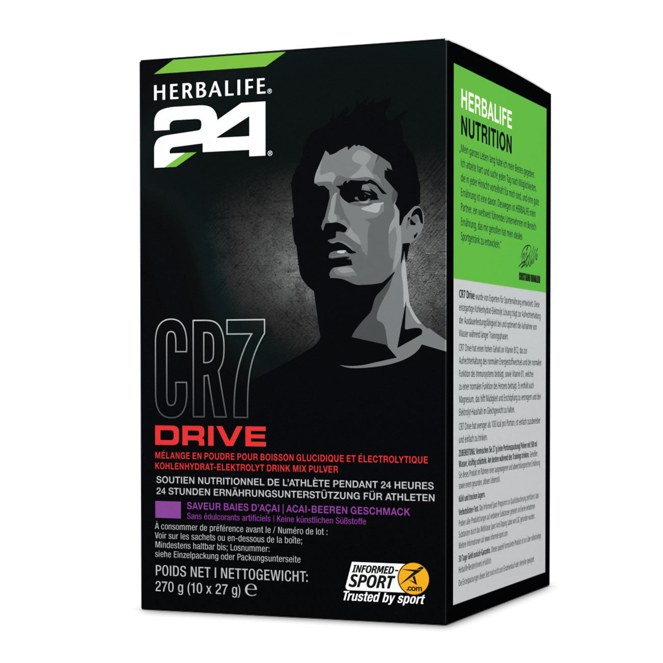 Herbalife24 CR7 Drive Portionspackungen, Acai-Beeren