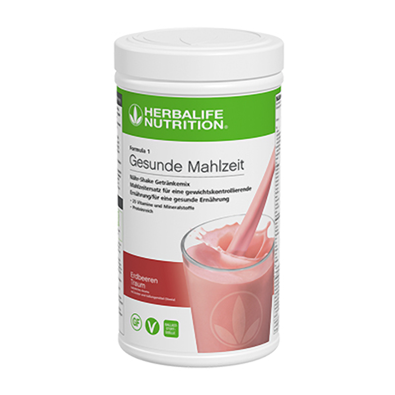 Herbalife Formula 1 Shake Erdbeeren Traum
