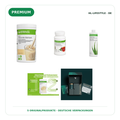Gewichtsmanagement PREMIUM – Originalprodukte in deutscher Verpackung