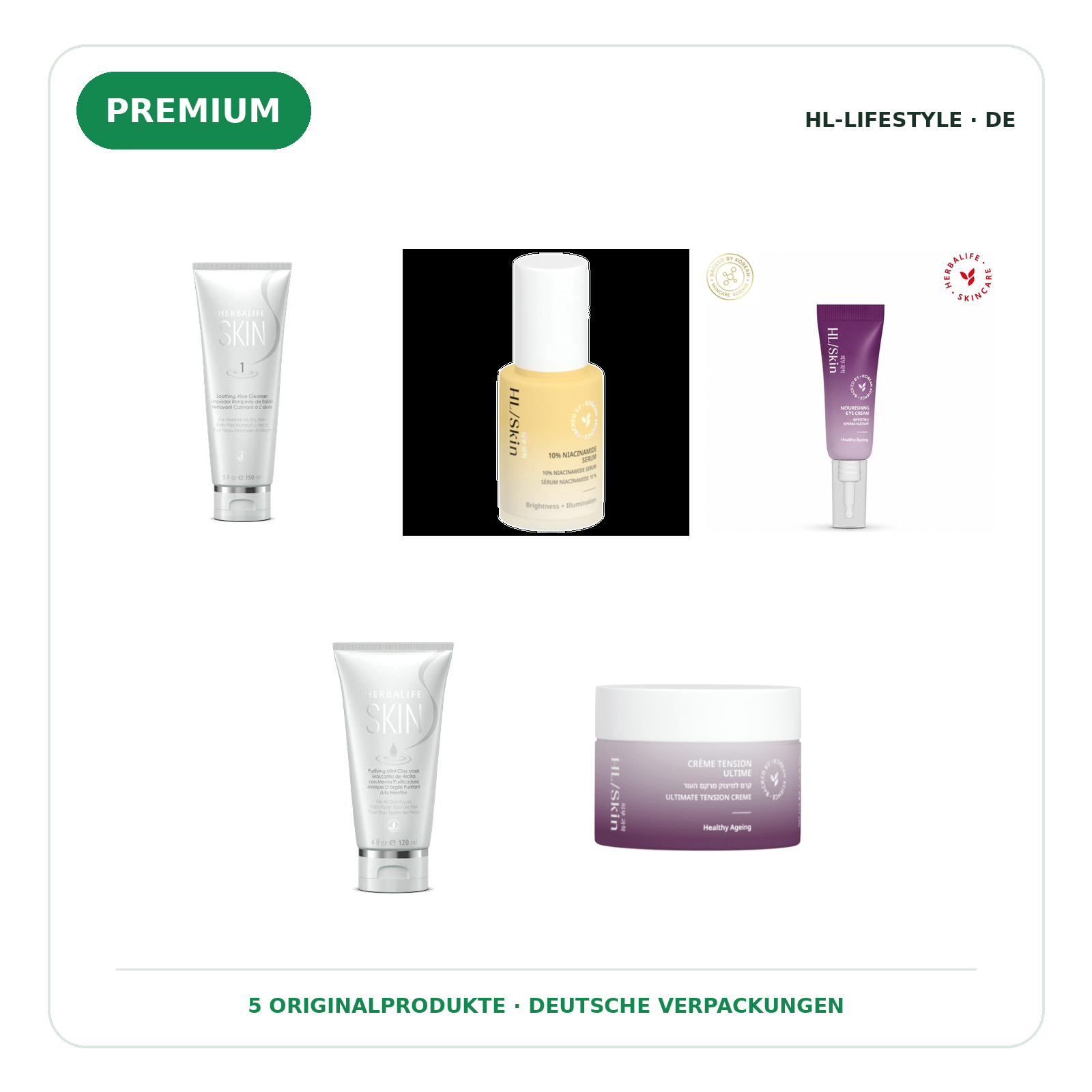 Koreanische Hautpflege PREMIUM – Originalprodukte in deutscher Verpackung