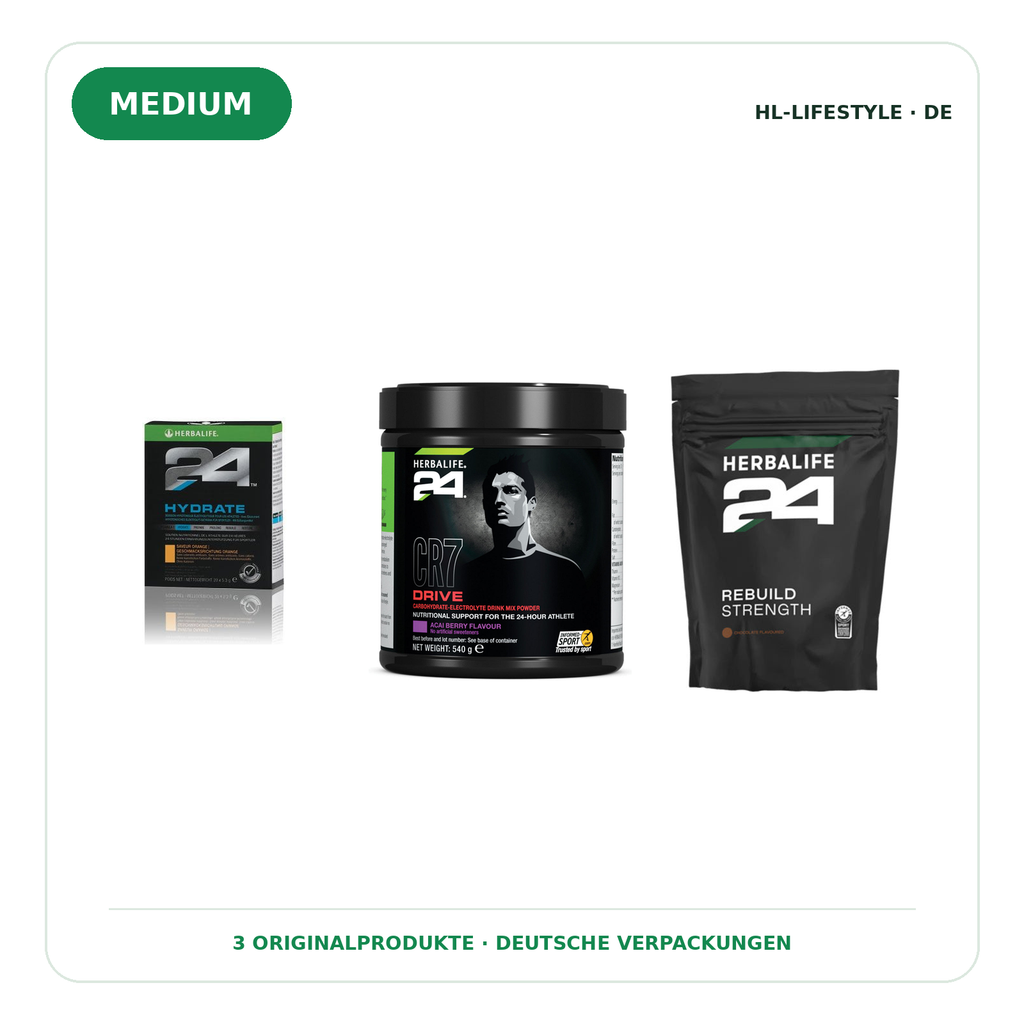 Sport & Performance MEDIUM – Originalprodukte in deutscher Verpackung