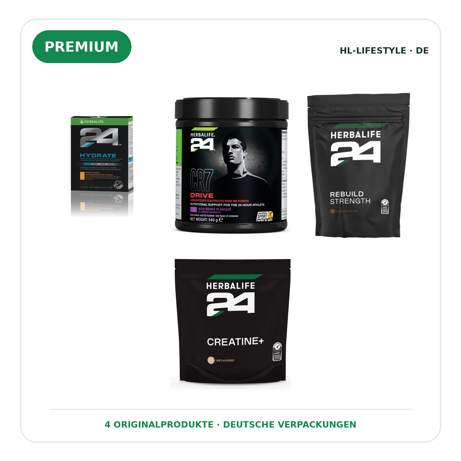 Sport & Performance PREMIUM – Originalprodukte in deutscher Verpackung