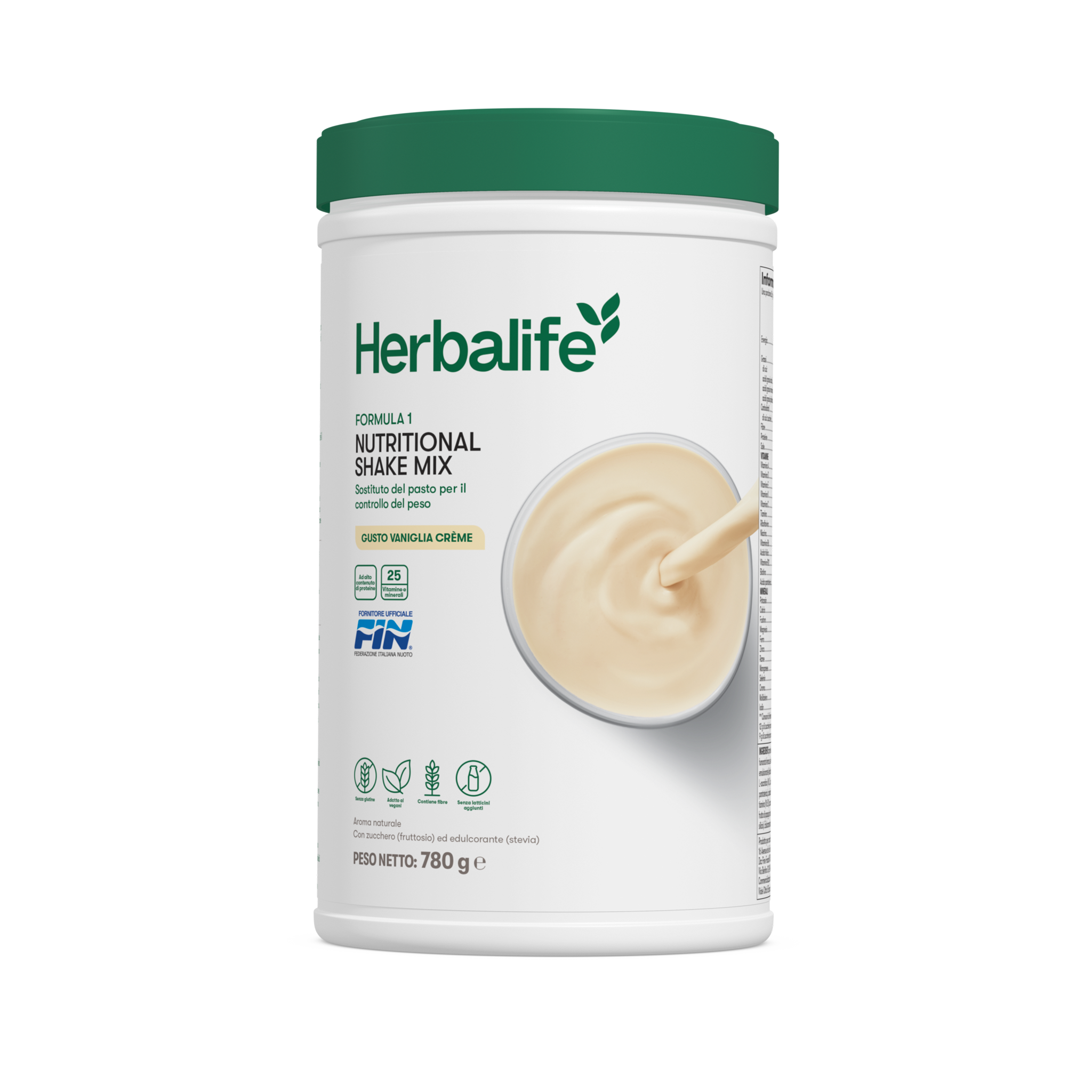 Formula 1, gusto Vaniglia Crème (780 g) – confezione ufficiale Herbalife Italia