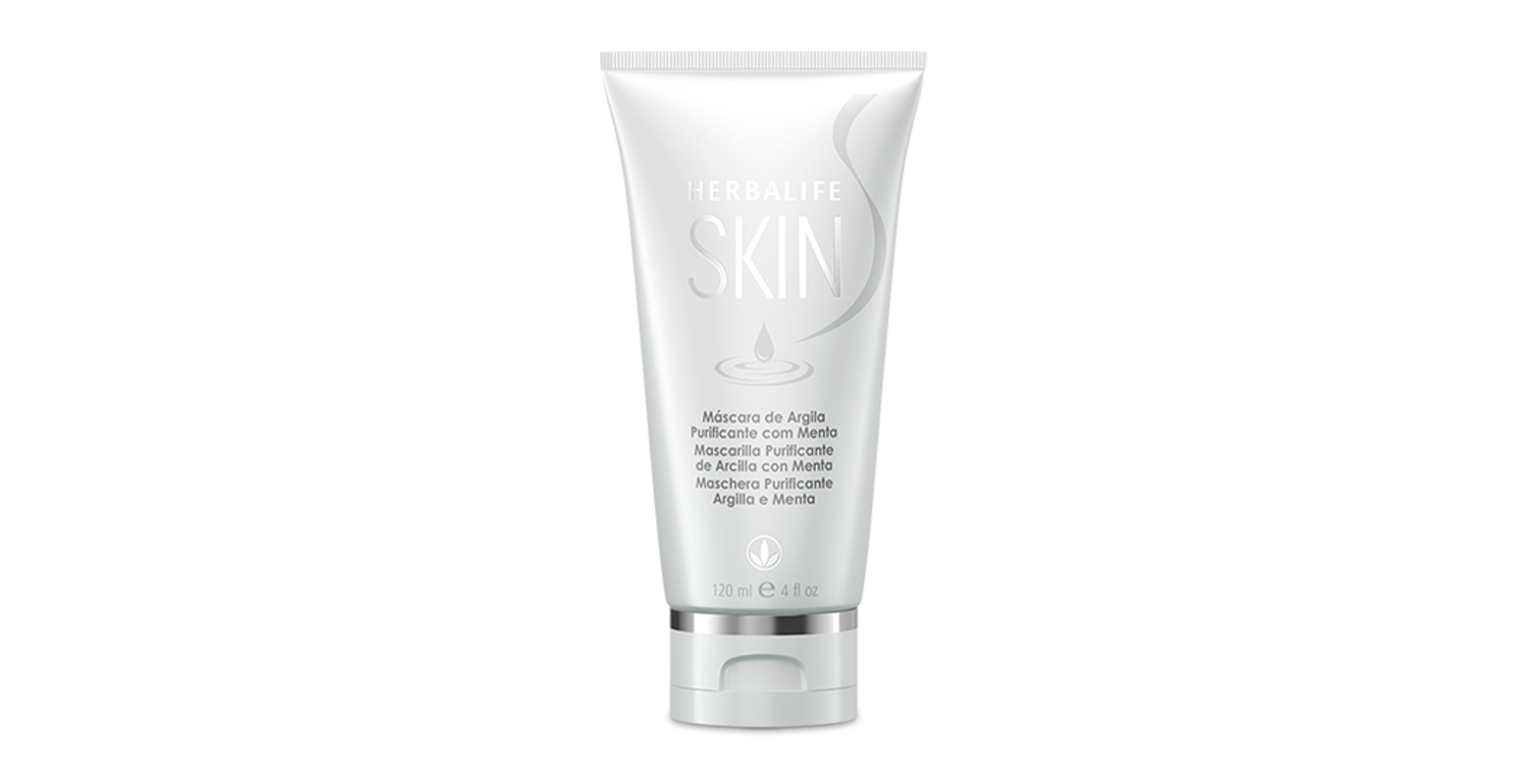 Maschera Purificante Argilla e Menta – confezione ufficiale Herbalife Italia