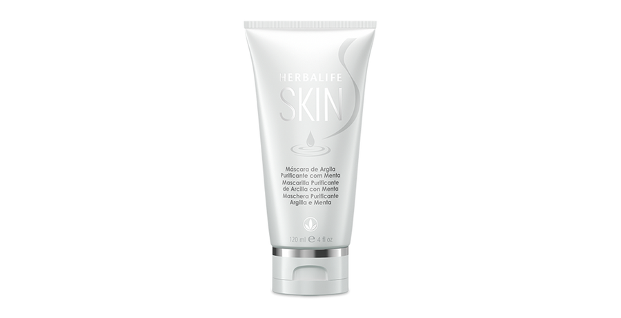 Maschera Purificante Argilla e Menta – confezione ufficiale Herbalife Italia