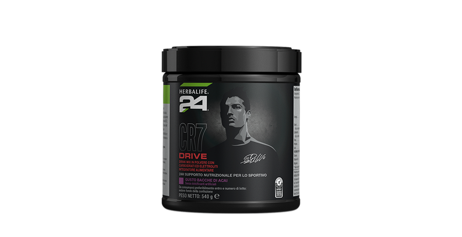 CR7 Drive - gusto Bacche di Acai - 20 porzioni – confezione ufficiale Herbalife Italia