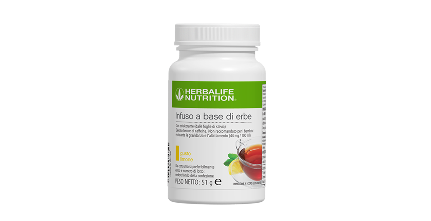 Infuso a base di erbe 51 g - gusto Limone – confezione ufficiale Herbalife Italia