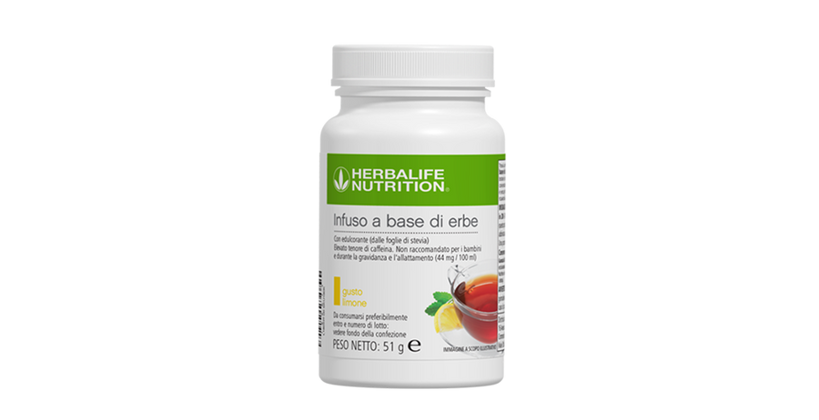 Infuso a base di erbe 51 g - gusto Limone – confezione ufficiale Herbalife Italia