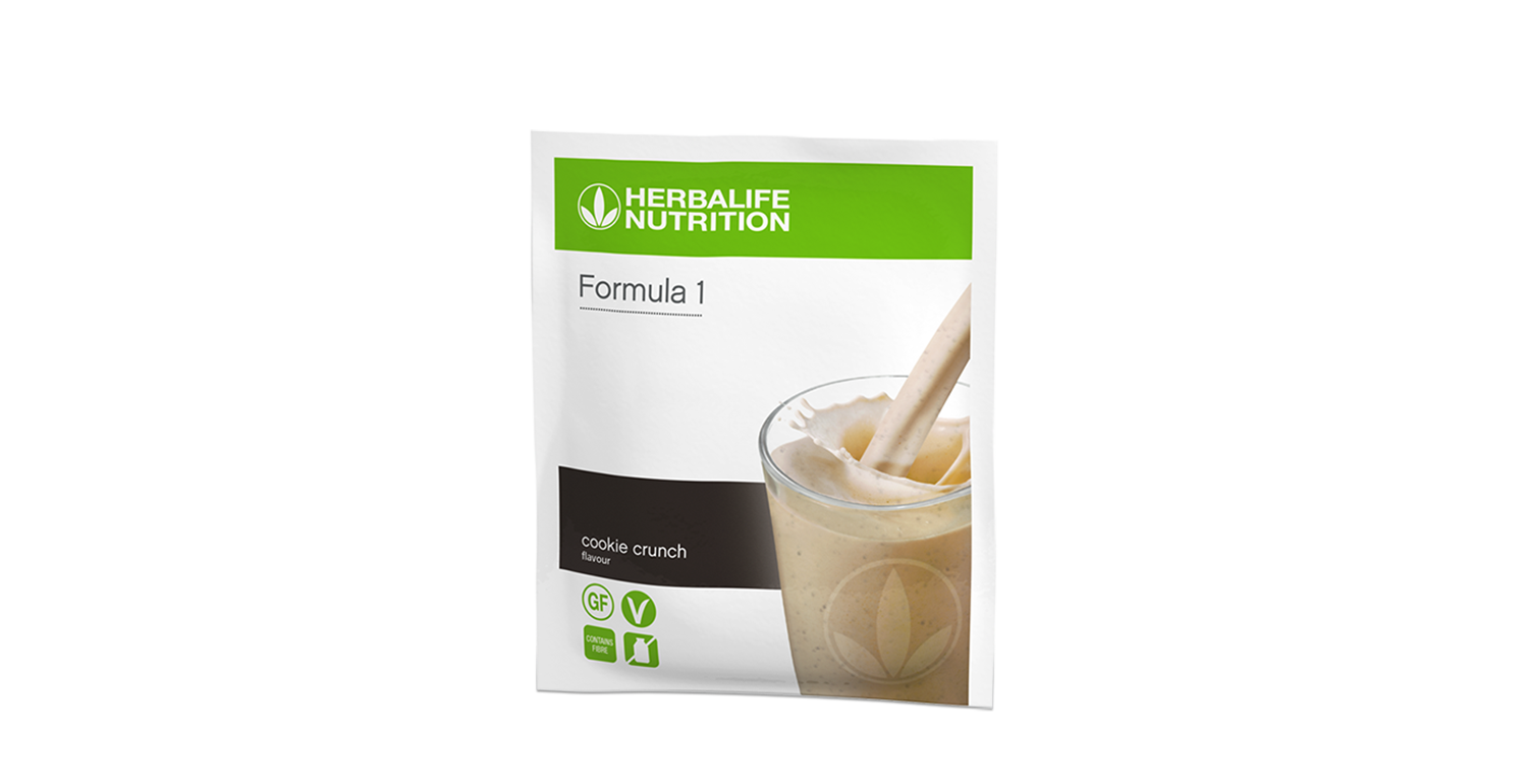 Formula 1, gusto Biscotto Croccante - 7 bustine – confezione ufficiale Herbalife Italia