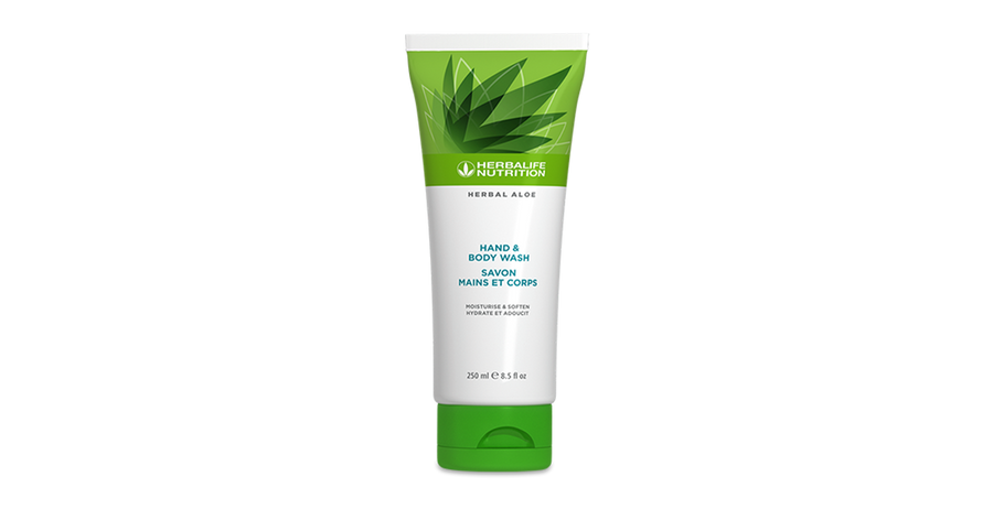 Herbal Aloe Hand & Body Wash - Bagnoschiuma (250 ml) – confezione ufficiale Herbalife Italia