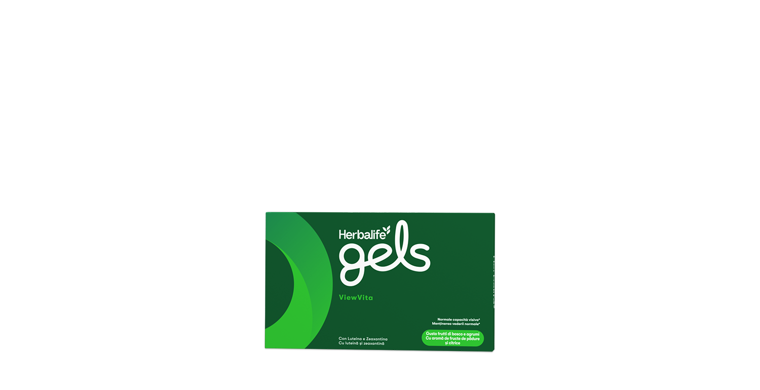 Herbalife Gels ViewVita - 30 gelatine masticabili – confezione ufficiale Herbalife Italia