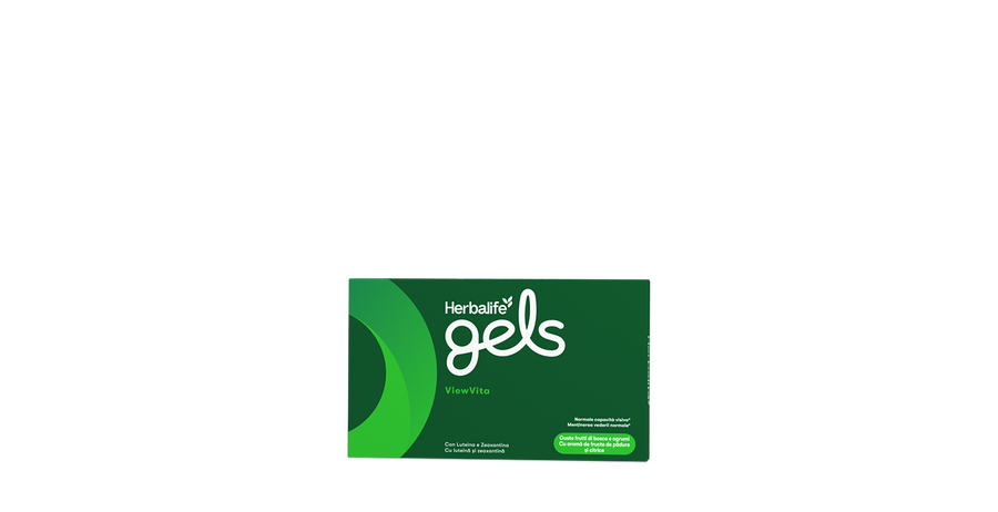 Herbalife Gels ViewVita - 30 gelatine masticabili – confezione ufficiale Herbalife Italia