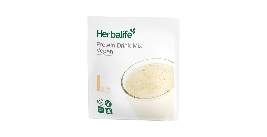 Protein Drink Mix Vegan - gusto Vaniglia - 7 bustine – confezione ufficiale Herbalife Italia