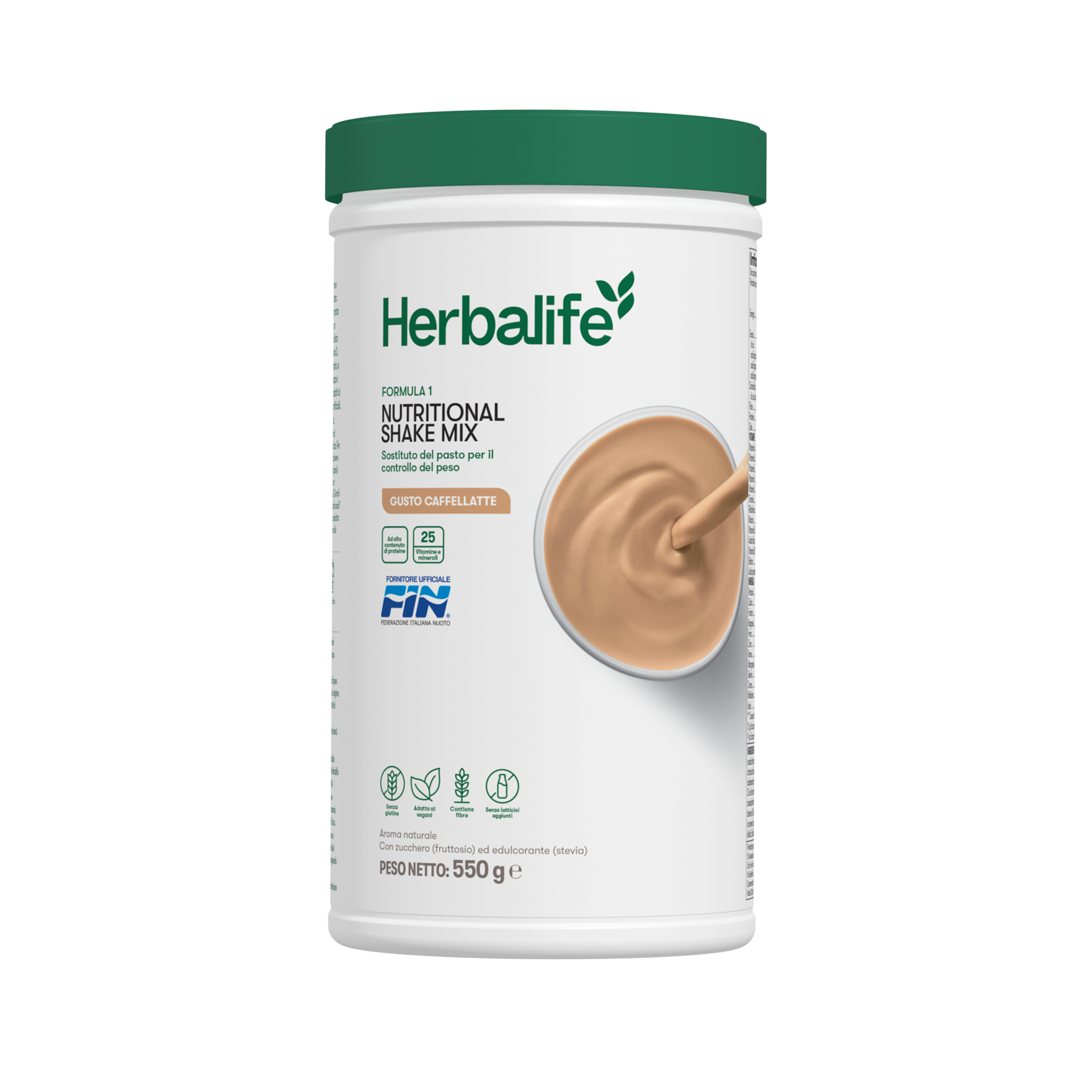 Formula 1, gusto Caffellatte – confezione ufficiale Herbalife Italia