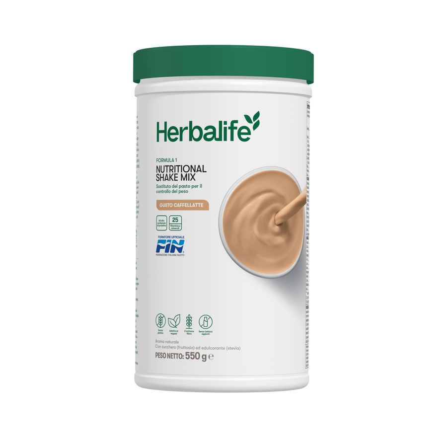 Formula 1, gusto Caffellatte – confezione ufficiale Herbalife Italia