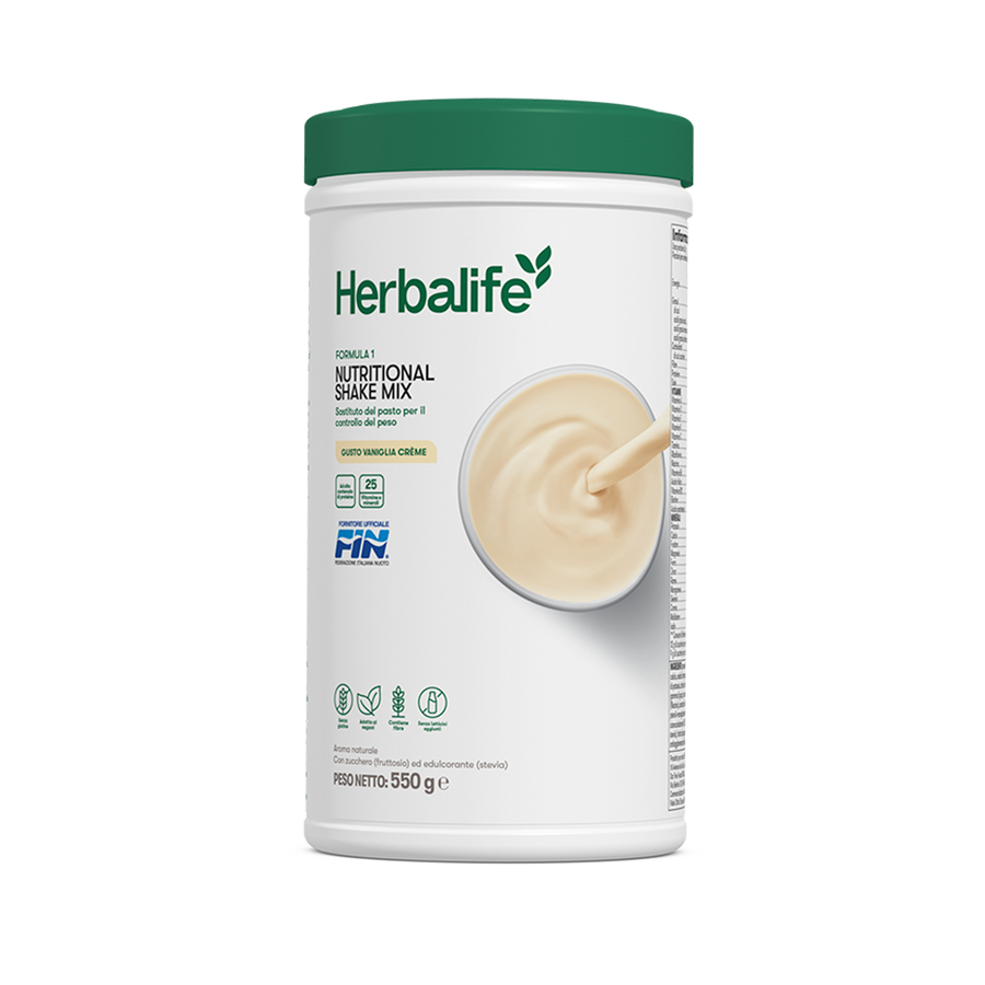 Formula 1, gusto Vaniglia Crème – confezione ufficiale Herbalife Italia