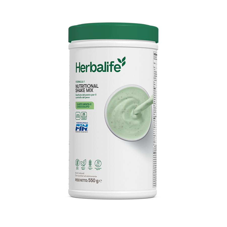 Formula 1, gusto Menta e Cioccolato – confezione ufficiale Herbalife Italia